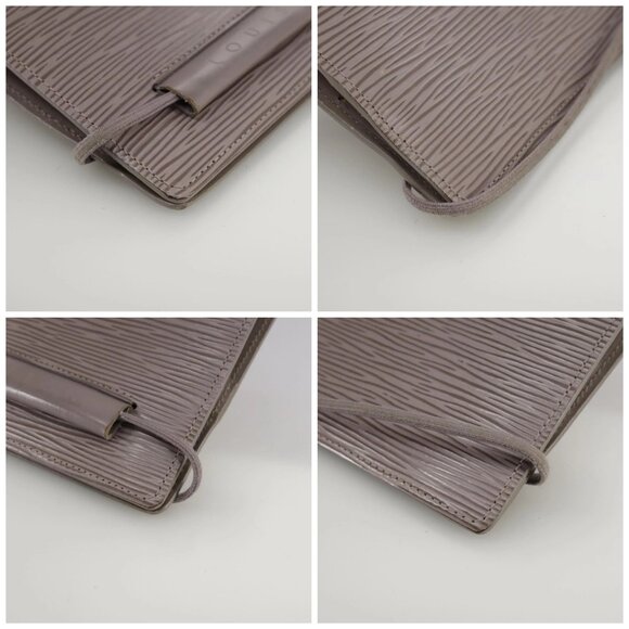 LOUIS VUITTON Epi Agenda Oriental Day Planner Cover Lilac R2018B LV Auth 101577 - Picture 14 of 16